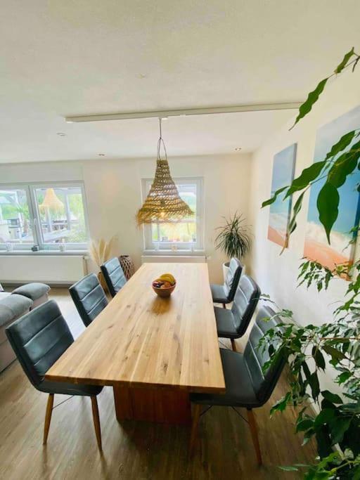 Pool, Sauna Und Blick Ins Gruene Wittenberg Buitenkant foto