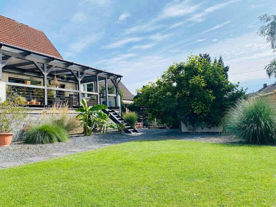 Pool, Sauna Und Blick Ins Gruene Wittenberg Buitenkant foto