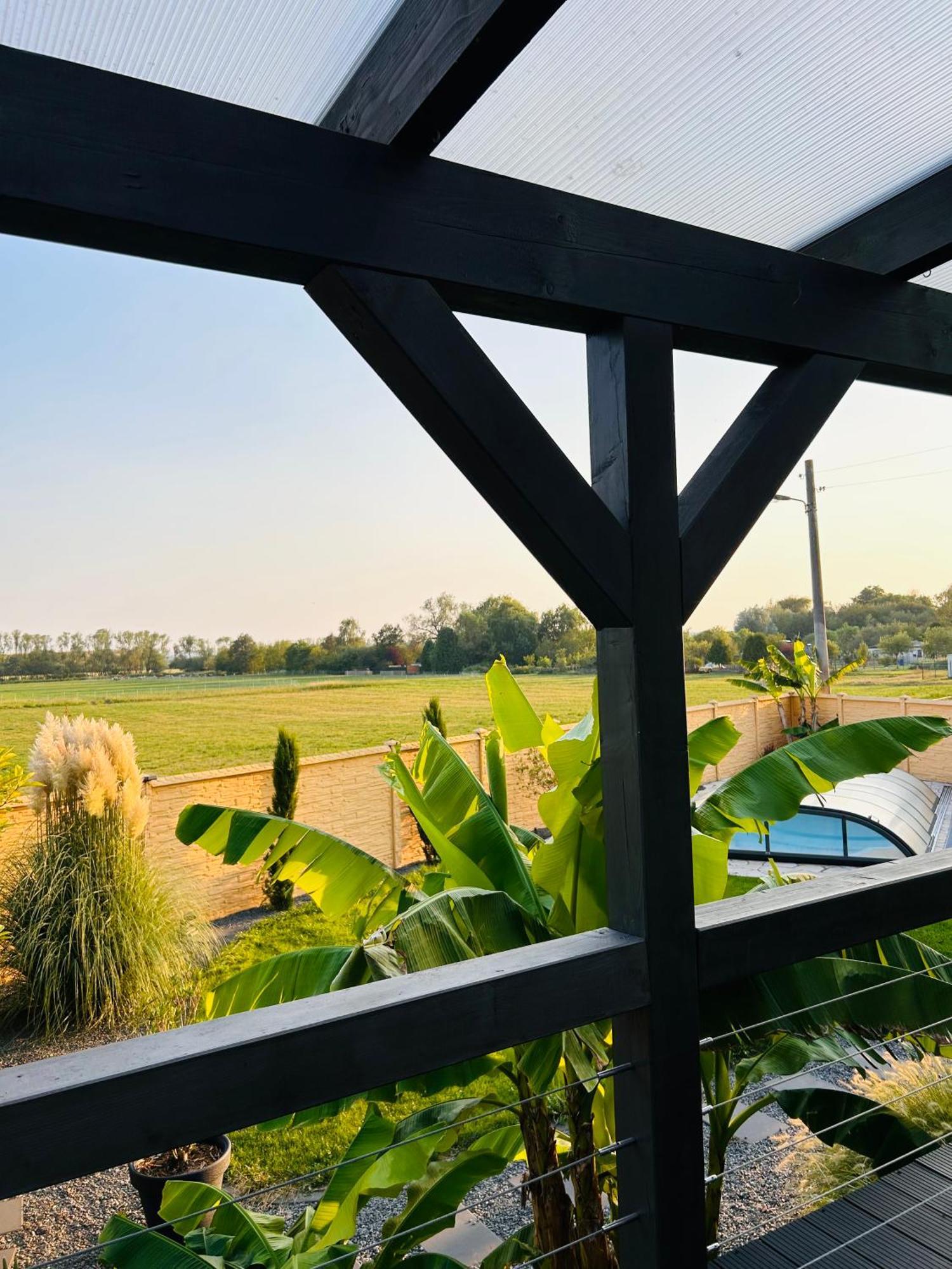 Pool, Sauna Und Blick Ins Gruene Wittenberg Buitenkant foto
